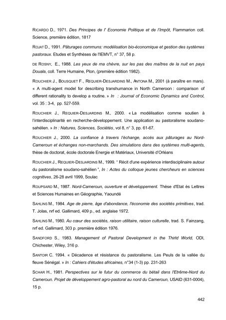 liste des sigles utilises - Institut Agronomique MÃ©diterranÃ©en de ...