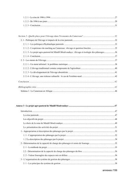 liste des sigles utilises - Institut Agronomique MÃ©diterranÃ©en de ...