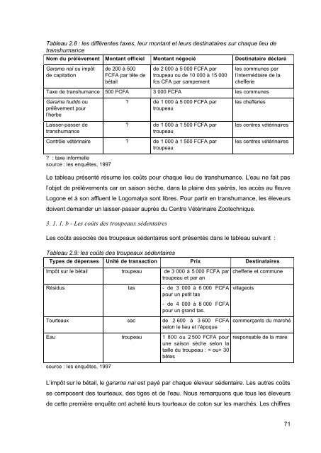 liste des sigles utilises - Institut Agronomique MÃ©diterranÃ©en de ...