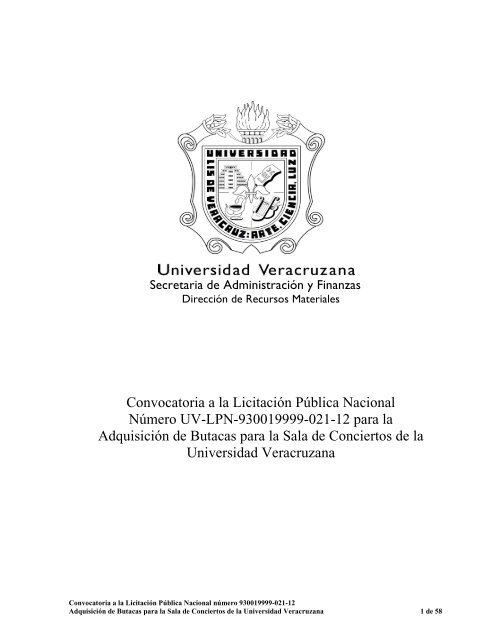 Bases - UV - Universidad Veracruzana