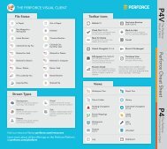 P4V Cheat Sheet File Status Stream Types Toolbar Icons ... - Perforce