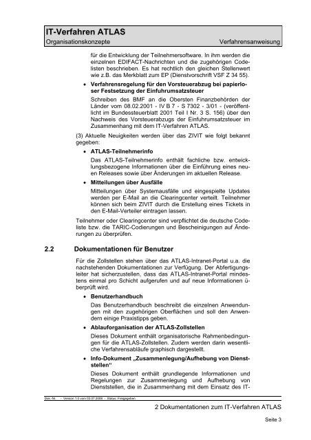 IT-Verfahren ATLAS - KIS