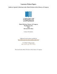 Laurence Picken Papers [finding aid]. Library of Congress. [PDF ...