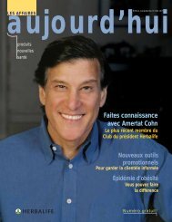 Faites connaissance avec Amertat Cohn - Herbalife