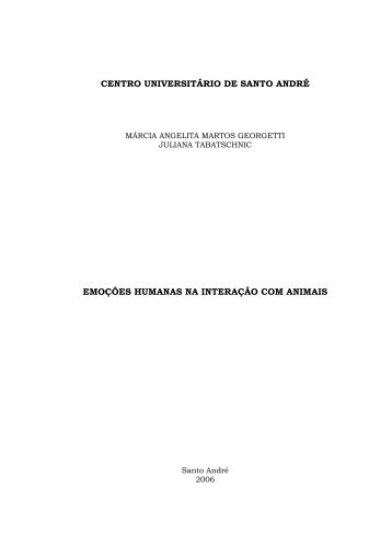 Centro UniversitÃ¡rio de Santo AndrÃ© - BVS Psicologia ULAPSI Brasil