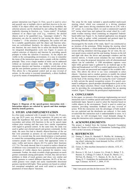 Automotive User Interfaces and Interactive Vehicular Applications