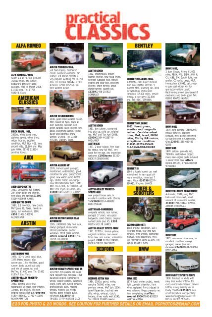 *Pract Classics Internet jan - Classic Cars magazine