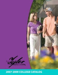 2007-2009 College Catalog - John Tyler Community College