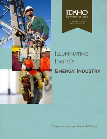 Illuminating Idaho's Energy Industry - Idaho Department of Labor