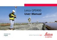 Leica GPS900 User Manual - SERTOPO.net