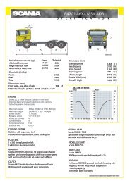 R420 LA 6x4 MSA ADR euro3 - Scania