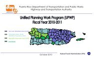 Puerto Rico Department of Transportation and Public Works ... - DTOP