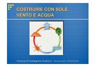 Costruire con sole, vento, acqua - Comune di Cecina