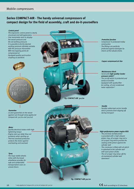 Compressors / compressed air - DMK