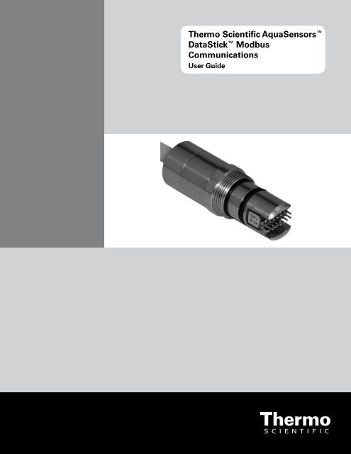 Thermo Scientific AquaSensors™ DataStick™ Modbus ...