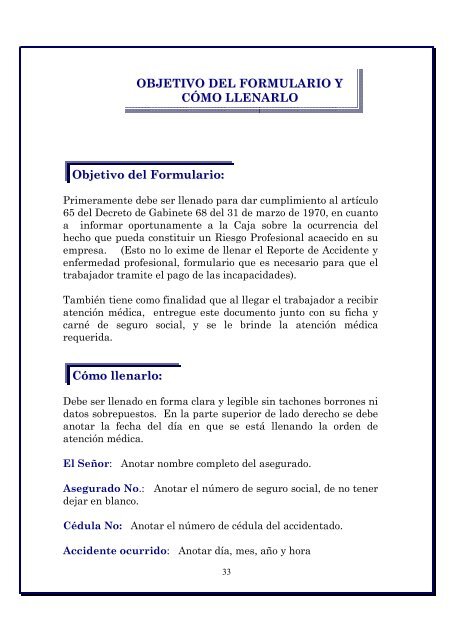 Manual didÃ¡ctico para el empleador sobre los Riesgos Profesionales