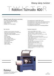 Roblon Rope Material Roblon Tornado 300 - Roblon A/S