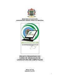 PPC Licenc. ComputaÃ§Ã£o_2011.pdf - UFRA