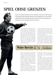 SPIEL OHNE GRENZEN - Eintracht-Archiv