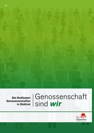 Genossenschaft sind wir - Raiffeisenverband SÃ¼dtirol