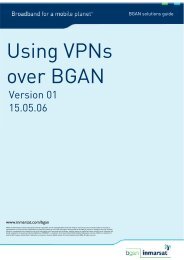 Using VPNs over BGAN - Delta Wave Communications Inc.