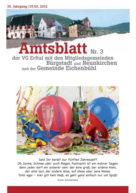 Amtsblatt Nr 3 Burgstadt