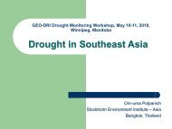 Drought in Southeast Asia - Drought Research Initiative