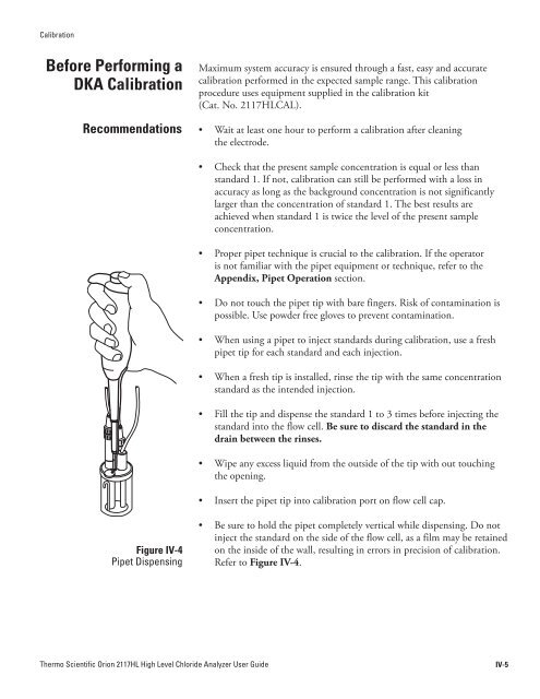 Orion 2117HL High Level Chloride Analyzer User Guide