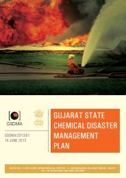 GUJARAT STATE CHEMICAL DISASTER MANAGEMENT PLAN