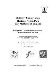 East Midlands - Butterfly Conservation
