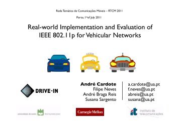 Implementation and Evaluation of IEEE 802.11 p for Vehicular ...