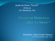 Situación Didáctica: ¿Qué es medir? - archivos de zona 33