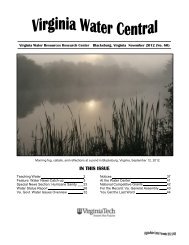 November 2012 (#60) in PDF - Virginia Water Resources Research ...