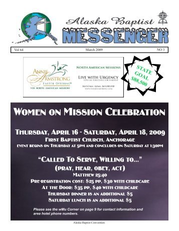 Women on Mission Celebration - Alaska Baptist Convention