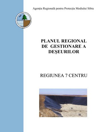 PLANUL REGIONAL DE GESTIONARE A ... - ADR Centru