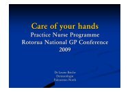 Care of your hands - General Practice Conference & Medical ...