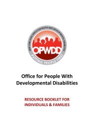 Office for People With Developmental Disabilities - Long Island ...