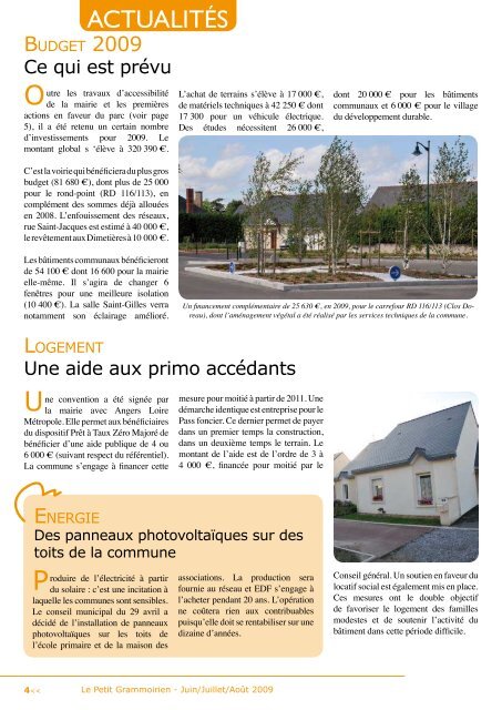 Le Petit Grammoirien - Le Plessis-Grammoire