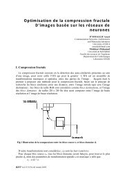 Optimisation de la compression fractale D'images ... - Webreview