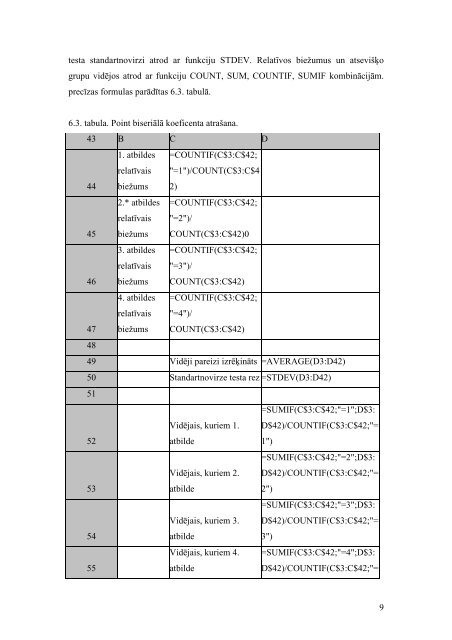 6. Testu uzdevumu novÄrtÄÅ¡ana