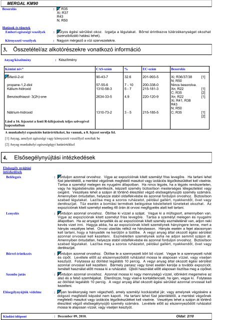 1. - BESTCHEM HungÃ¡ria Kft