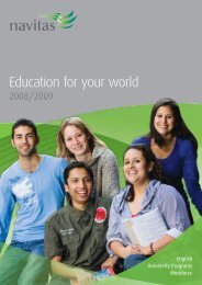 Education for your world - Navitas