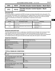 DTC P2111 Throttle Actuator Control System - Stuck Open DTC ...