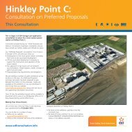 Exhibition Boards - EDF Hinkley Point