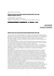 Medienmitteilung Andreas Fischer / Kristina Leko - Bonner ...