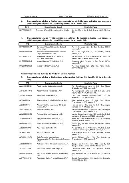 SHCP_6 Jul 11 - Instituto Mexicano de Contadores Públicos