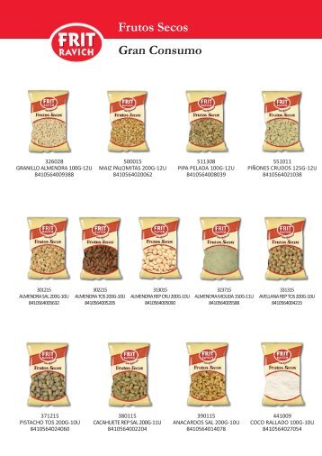 Frutos Secos Gran Consumo - Frit Ravich