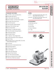 3913/3913n slicer 3913/3913n slicer - Hobart