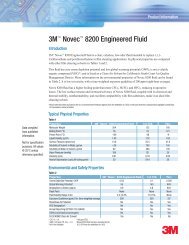 3Mâ¢ Novecâ¢ 8200 Engineered Fluid