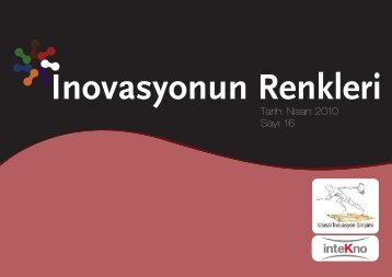 Ä°novasyonun Renkleri Nisan 2010 - REF - SabancÄ± Ãniversitesi